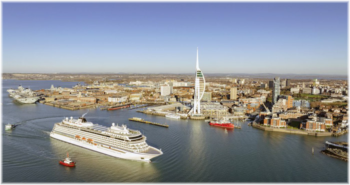 Viking Vela - (sister ship) (Portsmouth International Port - January 2025)