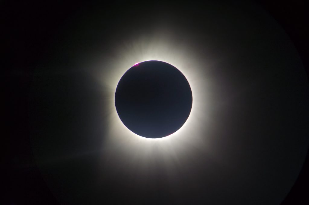 Guests on board two of Oceanwide Expeditions' vessels enjoyed a spectacular total eclipse in Scoresby Sund, Northeast Greenland, on unique itineraries designed around the line of totality on 12 August 2026 (Image at LateCruiseNews.com - August 2026)