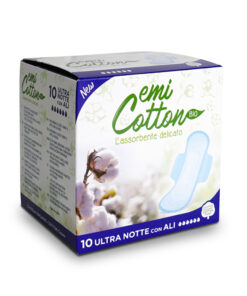 Alternative view of Emi Cotton Bio Assorbenti Ultra Notte Con Ali - 240 unità