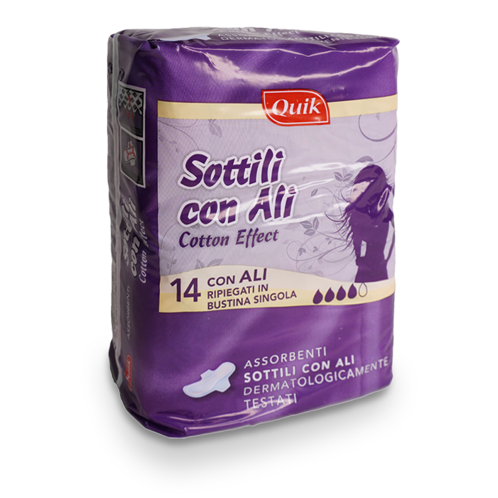 Quik Sottili Ali Singolo - 336 unità | Spaccio CIM online Quik Sottili Ali Singolo - 336 unità - immagine 2