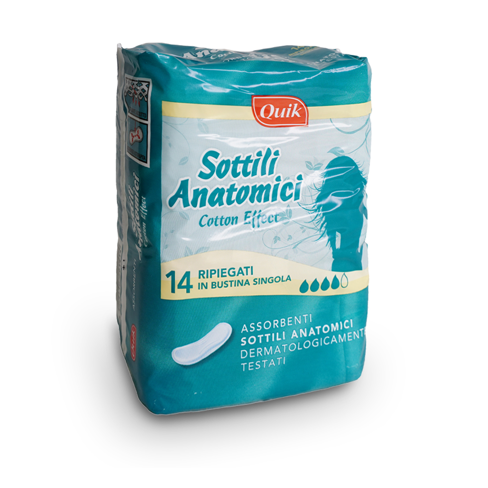 Quik Sottili Anatomico Singolo - 336 unità | Spaccio CIM online Quik Sottili Anatomico Singolo - 336 unità - immagine 2