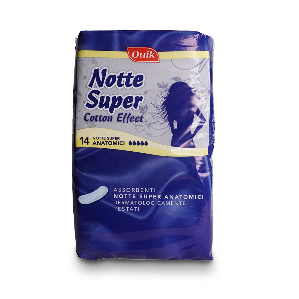 Quik Sottili Notte Super - 252 unità | Spaccio CIM online Quik Sottili Notte Super - 252 unità