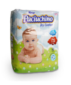 Alternative view of Paciuchino Pannolini Taglia 4 kg 7/18 - 108 unità