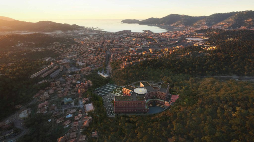 Tecnicaer - Nuovo Ospedale Felettino - Un modello ospedaliero innovativo e sostenibile, basato su un’organizzazione per piattaforme funzionali omogenee