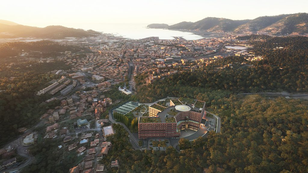 Tecnicaer - Nuovo Ospedale Felettino - Un modello ospedaliero innovativo e sostenibile, basato su un’organizzazione per piattaforme funzionali omogenee